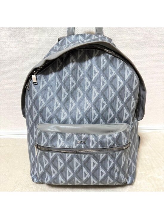 Dior Backpack CD Diamond Gray main image 11